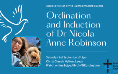 Ordination Livestream coming up! – Dr Nicola Anne Robinson