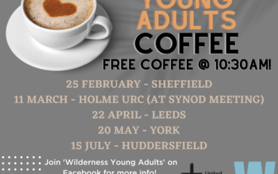 Young Adults Coffee Dates coming up!