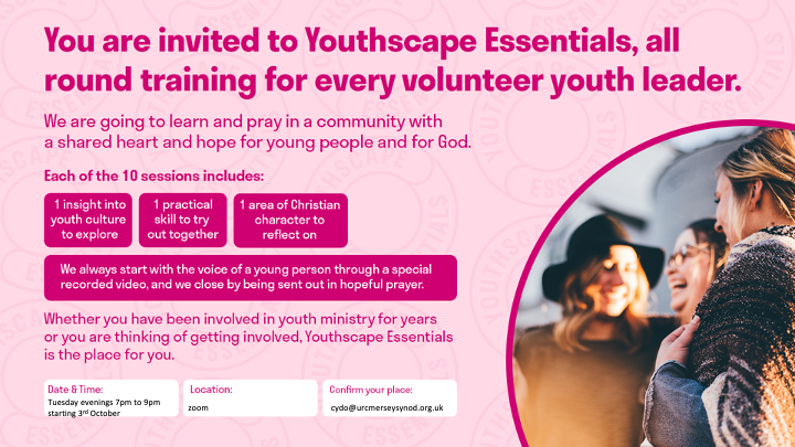 Youthscape Training Starting Soon!