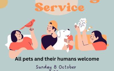 Pet Blessing Service at Stainbeck URC, Leeds
