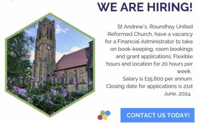Finance Officer vacancy at St Andrew’s Roundhay