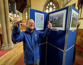 Andrew’s amazing photos unveiled at Bridge Church, Otley