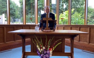 Revd Stephen Thornton returns to Idle (Upper Chapel) URC