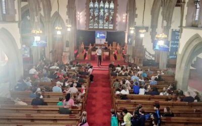 Children’s work blossoming at the Bridge Church