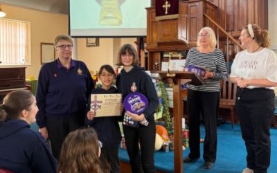 Award presentations at Zion URC, Cottingham